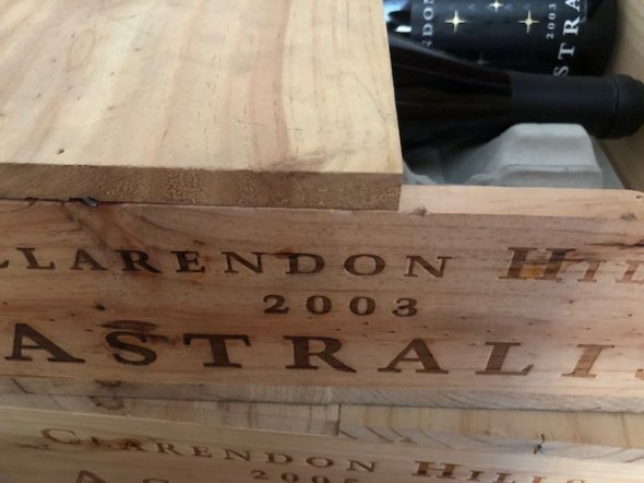 Clarendon Hills Astralis 2003 (From OWC) Syrah - Parker 99 PTS