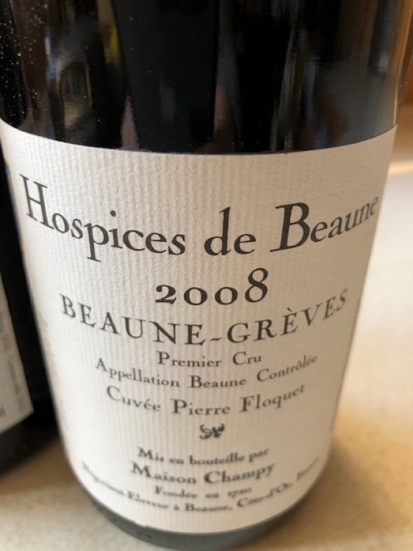 Pierre Floquet Hospices De Beaune 1er Cru Burgundy 2007 & 2008