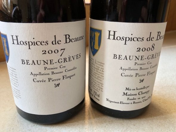 Pierre Floquet Hospices De Beaune 1er Cru Burgundy 2007 & 2008