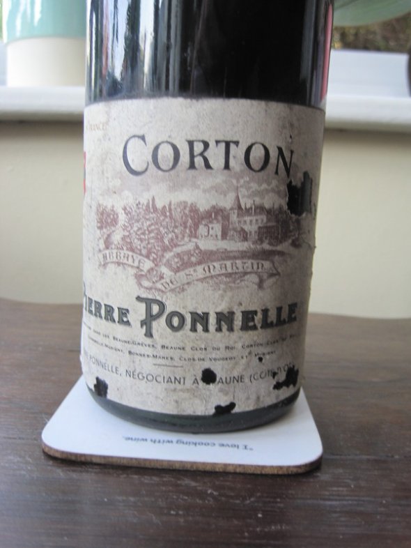 Corton 1961 Pierre Ponnelle