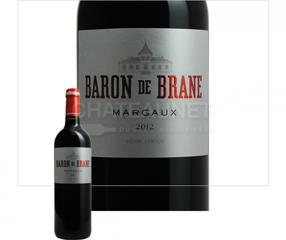 2012 Baron de Brane, Margaux (3 bottles)