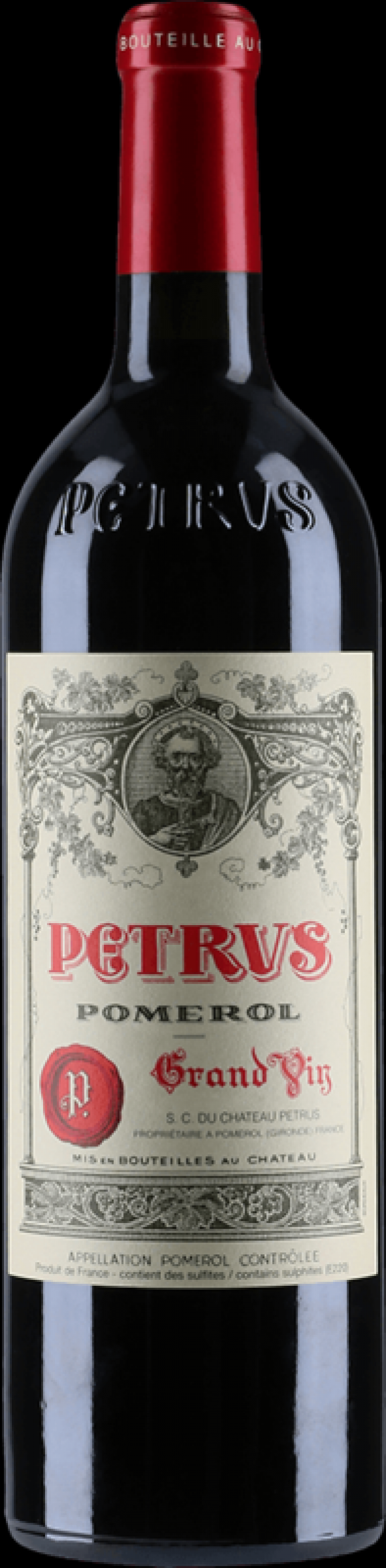 1 bottle Petrus 2016, in sealed original wood box