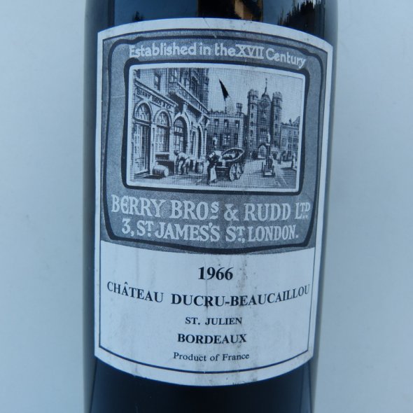 1966 Château DUCRU-BEAUCAILLOU / 2nd Growth St Julien