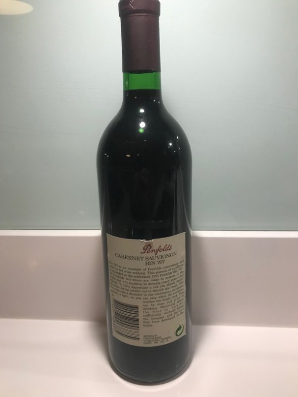 1991 Penfolds Bin 707