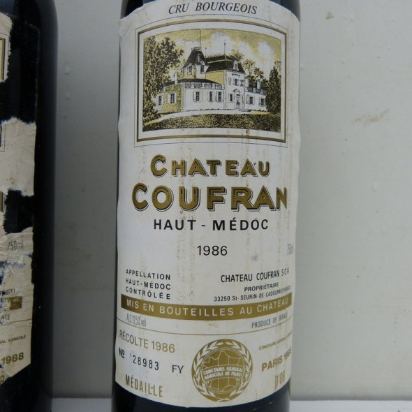 1986 Château COUFRAN / Haut Médoc Cru Bourgeois