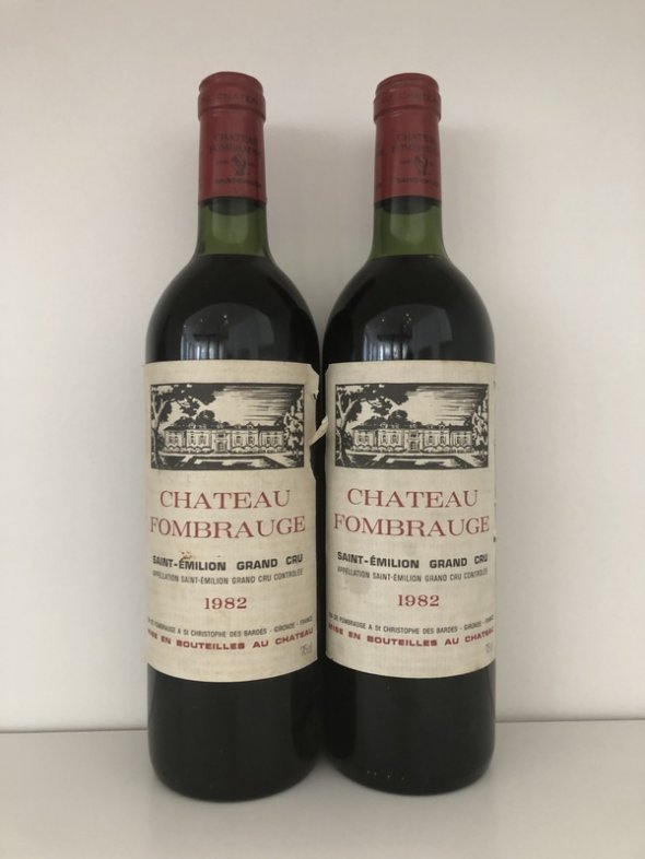[May Lot 10] Chateau Fombrauge 1982 [2 bottles]