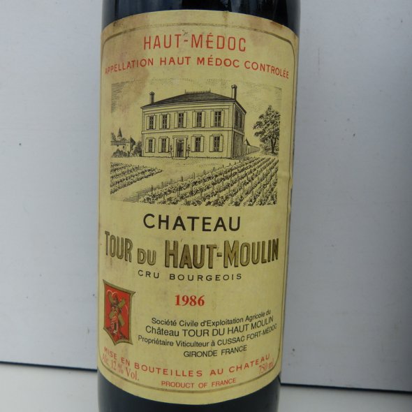 1986 Château TOUR du HAUT-MOULIN / Cru Bourgeois
