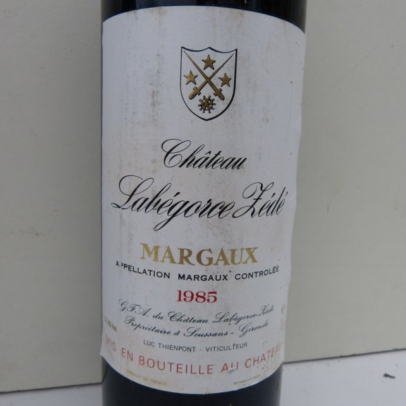 1985 Château LABEGORCE-ZEDE / Margaux - Cru Bourgeois 