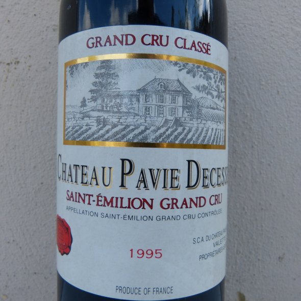1995 Château PAVIE DECESSE  / NO RESERVE