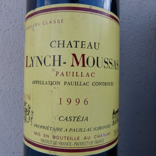 1996 Château LYNCH-MOUSSAS / 5th Growth / NO RESERVE
