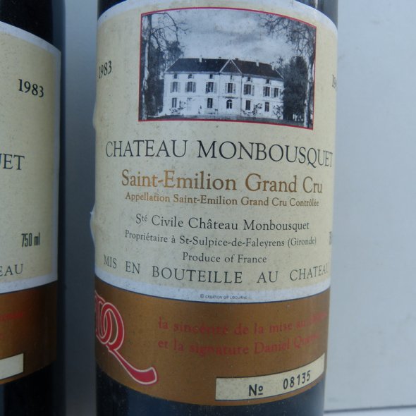1983 Château MONBOUSQUET / St Emilion Grand Cru / No Reserve