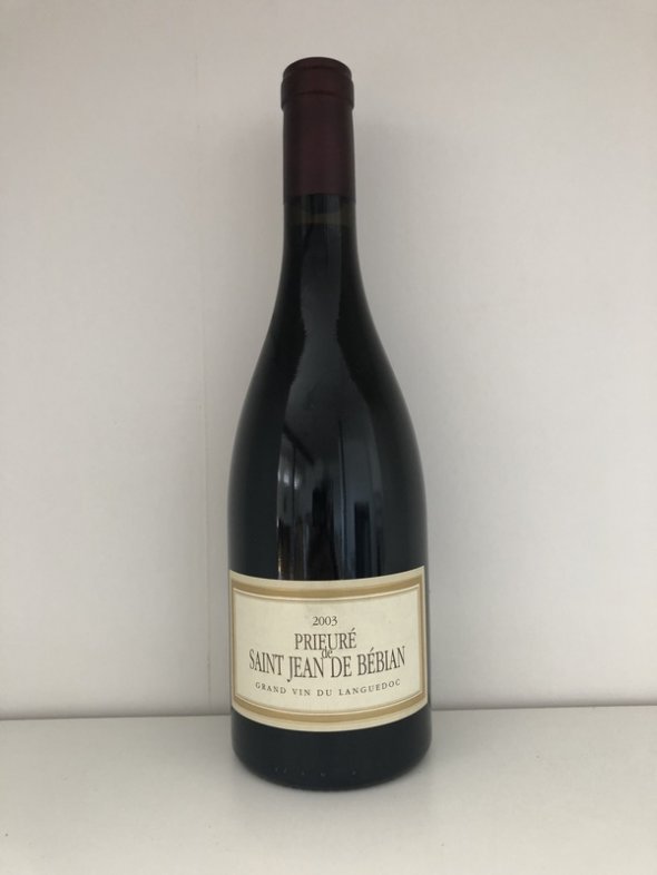 [May Lot 105] Prieure de Saint-Jean de Bebian 2003 [2 original cartons of 6 bottles]