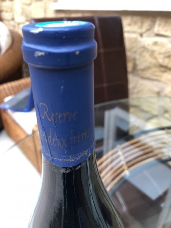 Pierre Usseglio R&eacute;serve des Deux Fr&egrave;res Ch&acirc;teauneuf-du-Pape 2000 98 POINTS PARKER