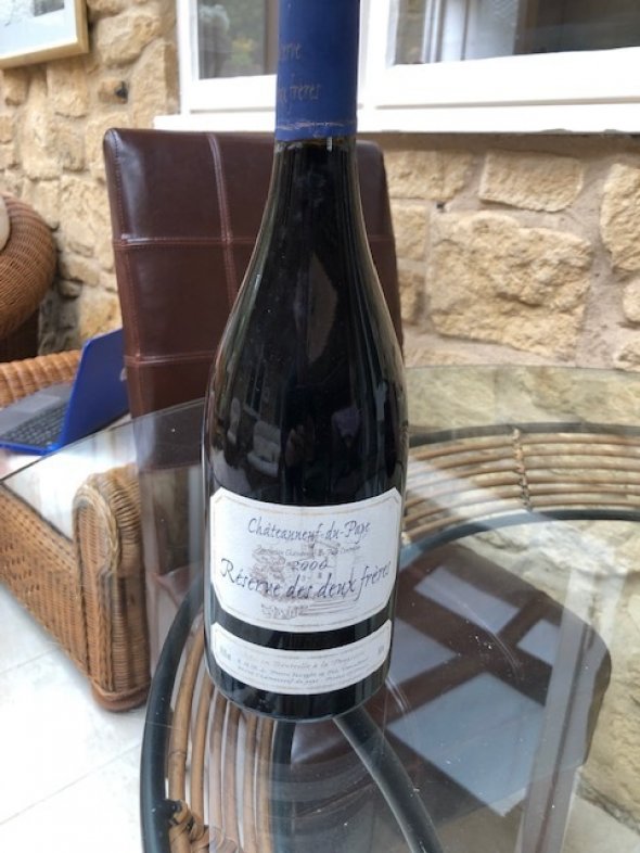 Pierre Usseglio R&eacute;serve des Deux Fr&egrave;res Ch&acirc;teauneuf-du-Pape 2000 98 POINTS PARKER