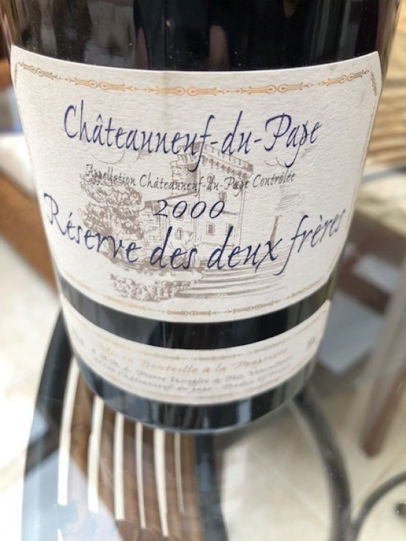 Pierre Usseglio R&eacute;serve des Deux Fr&egrave;res Ch&acirc;teauneuf-du-Pape 2000 98 POINTS PARKER
