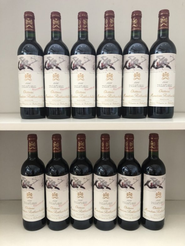Chateau Mouton Rothschild 1996 Duty and VAT Paid [1 bottle]