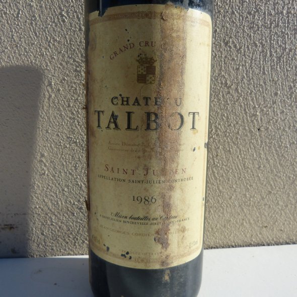 1986 Château TALBOT / No Reserve / RP96