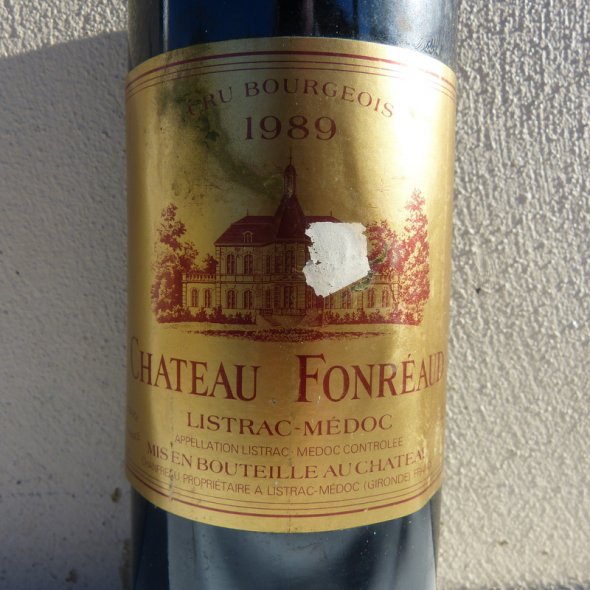 1989 Château FONREAUD  Cru Bourgeois