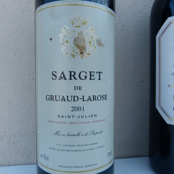 Second Wines 1989 & 2001 Pauillac & St Julien