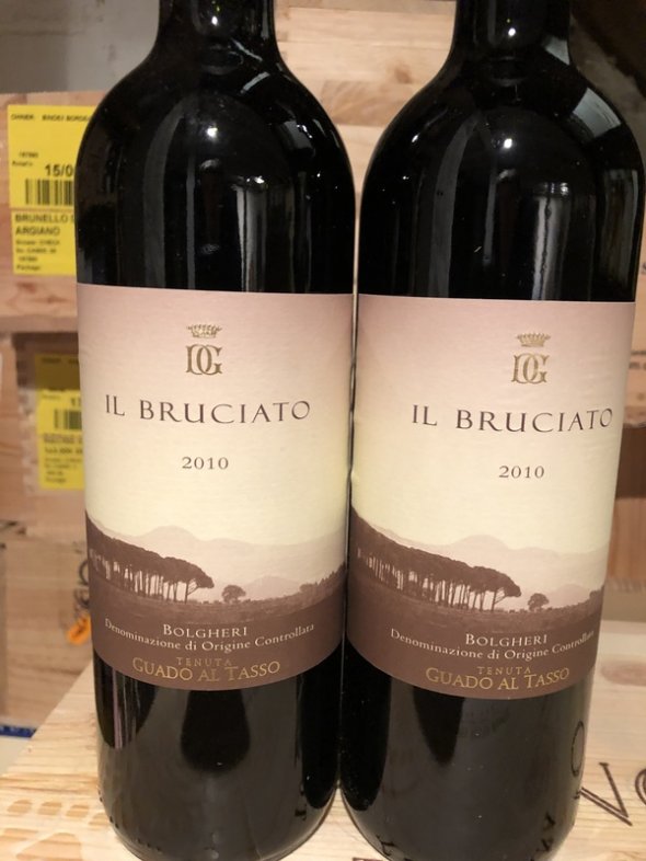 Antinori Tenuta Guado Al Tasso Il Bruciato 2010 94 points