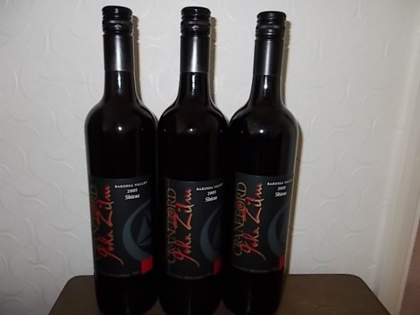 2005 Craneford "John Zilm" Shiraz (94 Points RP).  No Reserve