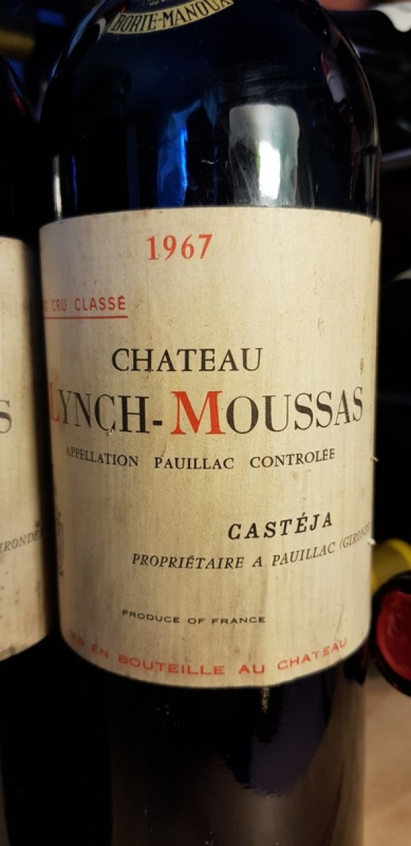 1967 Chateau Lynch-Moussas - Pauillac