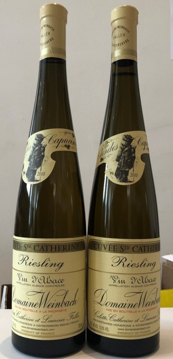 [June Lot 105] Weinbach Riesling Cuvee Sainte Catherine 2010 [2 bottles]