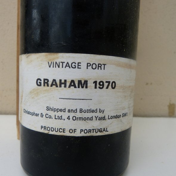 1970 GRAHAM'S Vintage Port / No Reserve