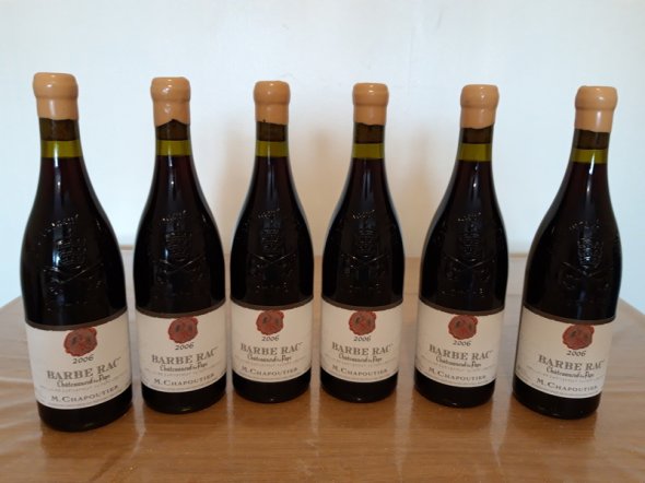 Ch&acirc;teauneuf-du-Pape 'Barbe Rac', Michel Chapoutier 2006
