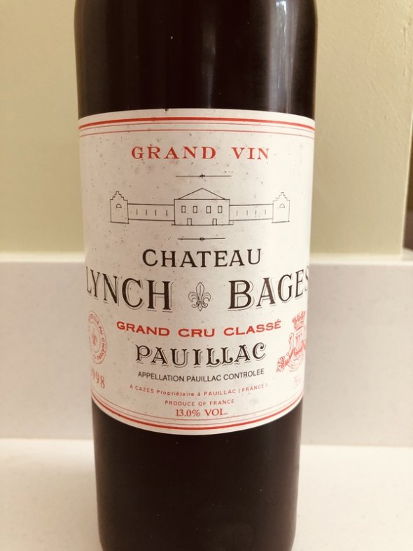 Chateau Lynch-Bages 1998