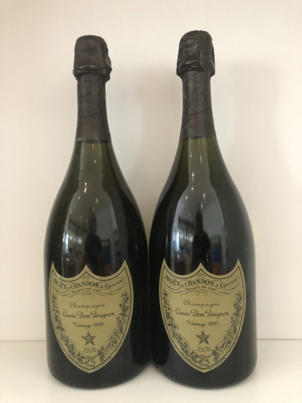 [July Lot 7A-B] Dom Perignon 1995 [1 bottle] 
