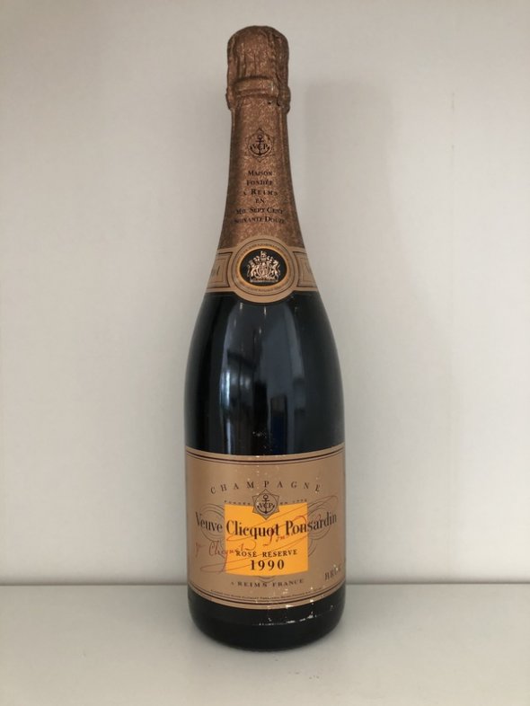 [July Lot 9] Veuve Clicquot Rose Reserve 1990 [1 bottle]