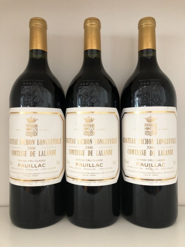 [July Lot 39] Chateau Pichon Lalande 2000 [3 magnums]
