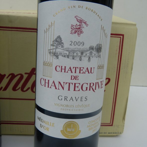 2009 Château CHANTEGRIVE - Graves Rouge / No Reserve.