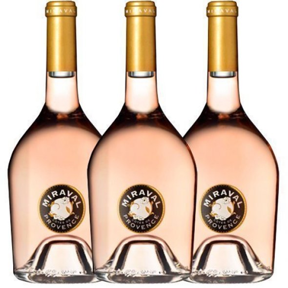 2017 Miraval Rose - Cotes de Provence (3 bottles)