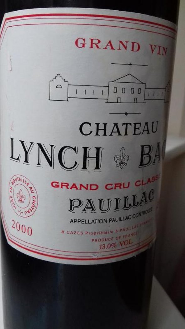 Château Lynch Bages Pauillac Grand Cru Classé 2000 RP 97