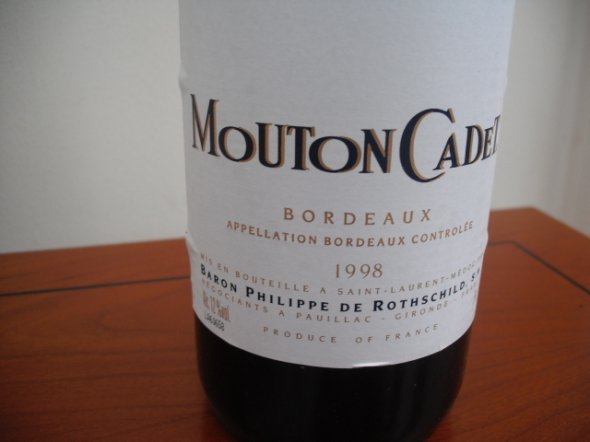 Mouton Cadet 1998