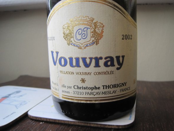 Vouvray Moelleux 2002 Christophe Thorigny