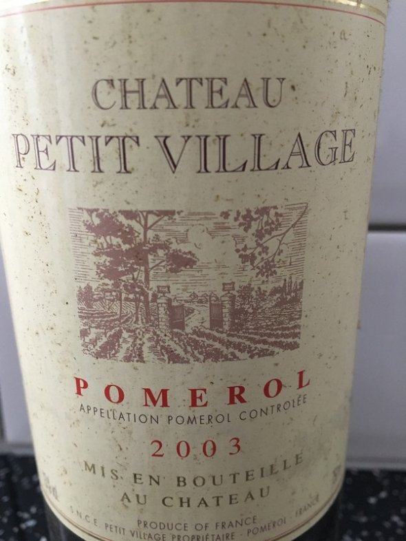 Chateau Petit Village 2003