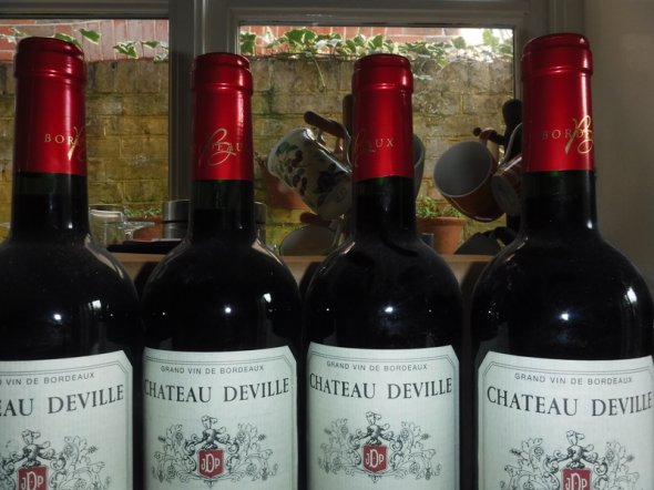 4 x 2012 Ch. Deville, Cote de Bordeaux, France (No Reserve)