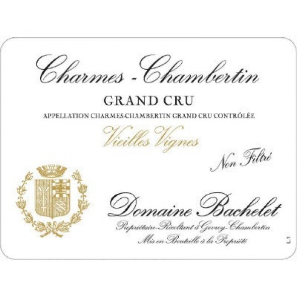 2 bottles - Domaine Denis Bachelet, Charmes Chambertin Vieilles Vignes Grand Cru, 2011 