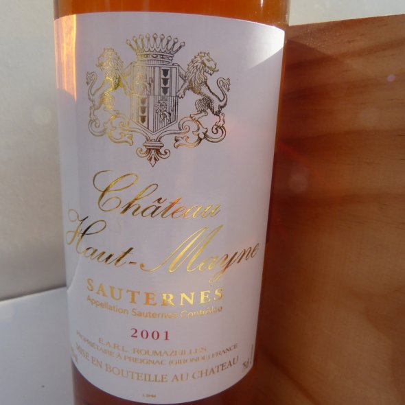 2001 Château HAUT-MAYNE / Sauternes