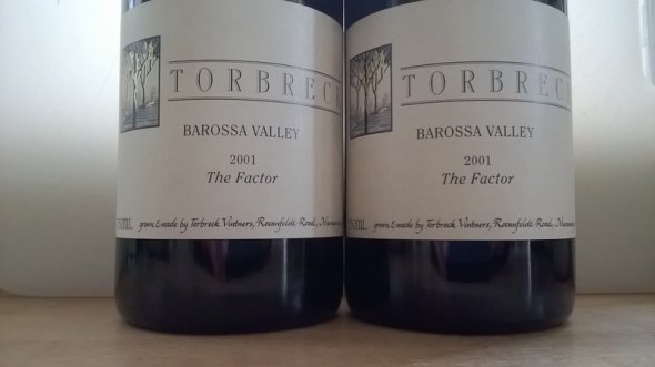2001 Torbreck "The Factor" Shiraz, Barossa Valley, Australia 