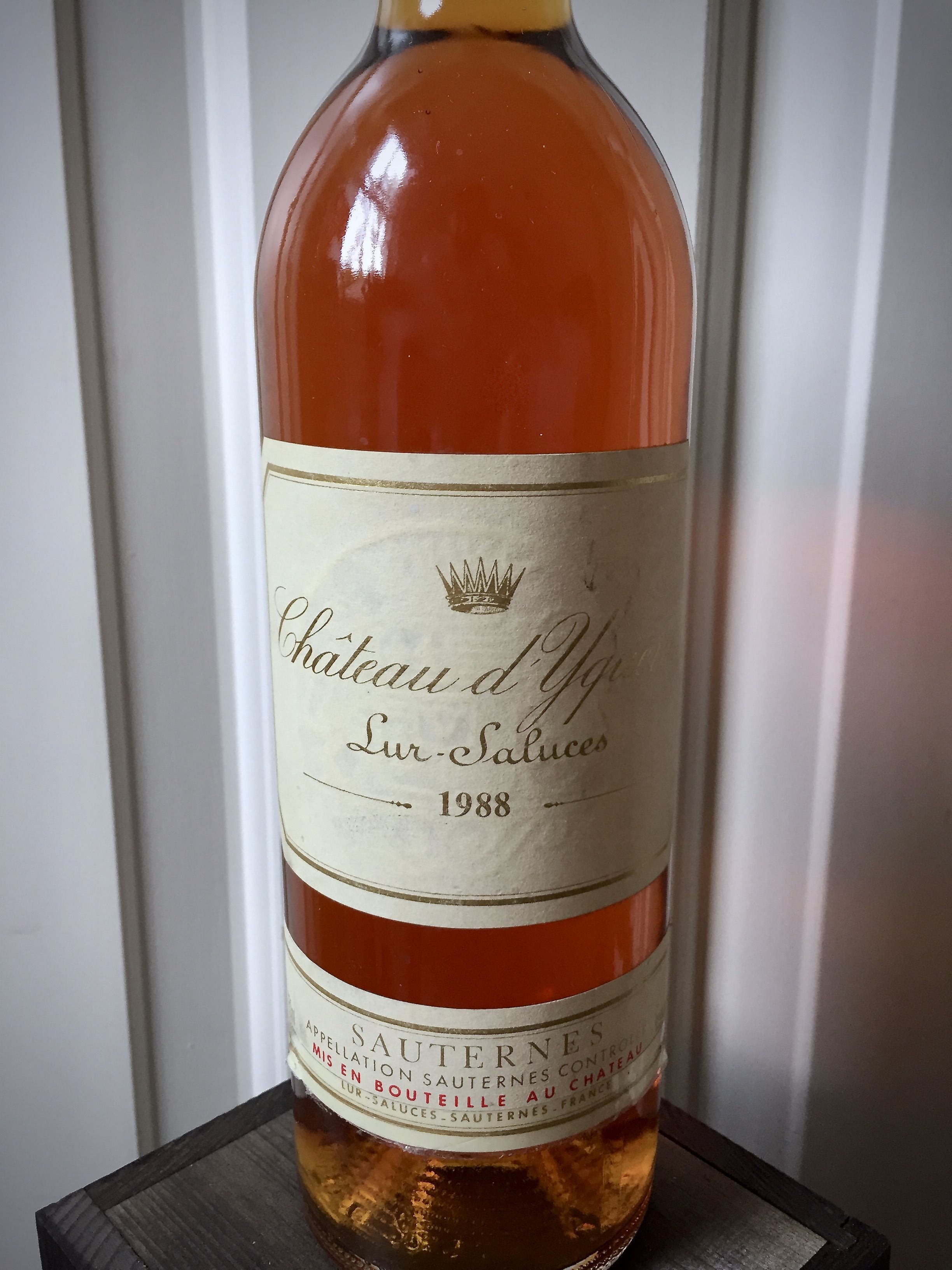 1988 Ch. Yquem, Sauternes, 1er Cru Superieur — Bid For Wine