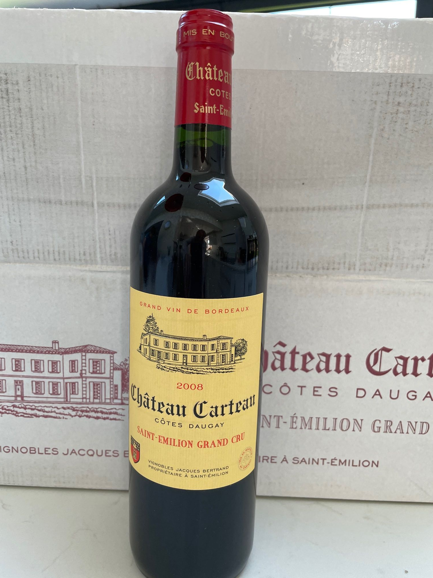 Chateau Carteau Cotes Daugay, SaintEmilion Grand Cru — Bid For Wine