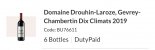 Domaine Drouhin-Laroze, Gevrey-Chambertin Dix Climats