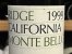 Ridge, California Cabernet Sauvignon Monte Bello, Santa Cruz Mountains