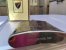Aspinal, stainless steel and leather, hip flask