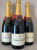 3 x bollinger champagne