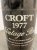 Croft 1977 Vintage Port